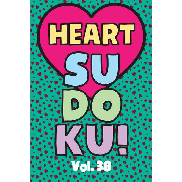 Download Heart Sudoku Play 9x9 Grid Heart Color Sudoku Easy Volume 1 40 Coloring Book Use Crayons