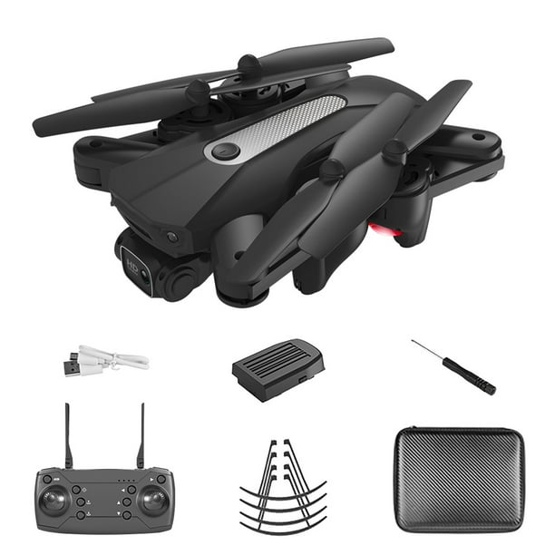 Quadcopter 4K Rechargeable LED Foldable Mini Drone Portable Track
