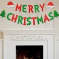 thumbnail image 4 of Ganfancp Christmas Banner Holiday Party Christmas Hat Decoration Supplies Ofertas de La Semana 1X Bandera, 4 of 6