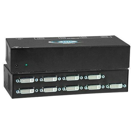 - NTI VOPEX-DVISA-8 8-Port DVI Video Splitter with Audio w/2-Yr Warranty
