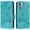YB03, variant on Women Floral Rose Butterfly Folio Flip Phone Case for Sharp Aquos Wish 6, Premium Leather, RFID Protection, Card Slots, Multi-Color Options.S01