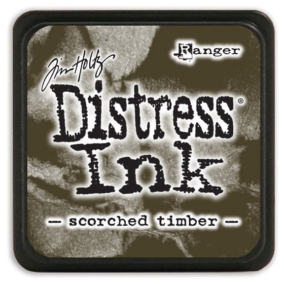 Tim Holtz Distress Mini Ink Pad-Scorched Timber