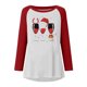 thumbnail image 4 of Pntutb Ladies Christmas Print Red Wine Glass Loose manga larga cuello redondo Pullover top camiseta top Pntutb Pntutb-2799, 4 of 4