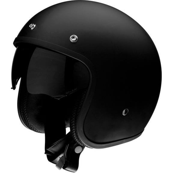 Z1R Saturn SV Open Face Helmet Flat Black XXL