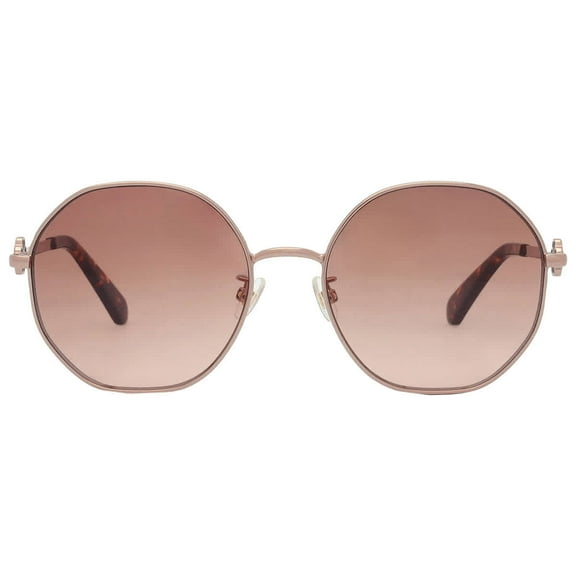 Kate Spade VENUS/F/S 0AU2 HA Women's Red Gold Plastic Sunglasses