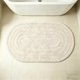 thumbnail image 4 of Alfombra de baño de microfibra suave absorbente - textura antideslizante en relieve, secado rápido, alfombra lavable a máquina, baño y cocina de baño, 4 of 5