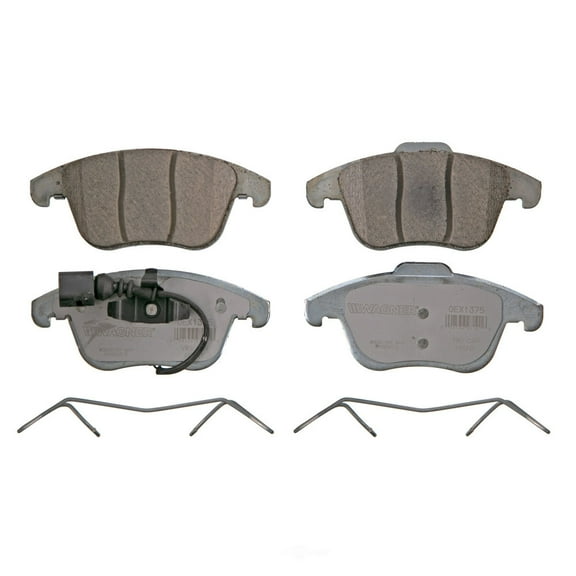 Disc Brake Pad Set Fits select: 2012-2020 VOLKSWAGEN PASSAT, 2009-2017 VOLKSWAGEN TIGUAN