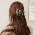 thumbnail image 4 of Glass Bead Comb Elastic Double Insert Clips Insert Head Hair Fashion Comb Creative Change Lazy, 4 of 8