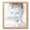 thumbnail image 2 of ArtToFrames 14" x 15" Red Oak Wood Picture Frame, 14x15 inch Brown Wood Poster Frame (WOM-4878), 2 of 7