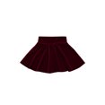 thumbnail image 4 of Kiapeise Baby Girl Half Dress, High-Waist Skirt, Velvet Solid Color Pleated Princess Fall Warm Skirt, 4 of 6