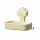 thumbnail image 2 of Caja de Jabón con Ventosa de Succión | Organizador de Baño Montado en Pared Sin Taladro | Estante de Drenaje Multicapa para Fregadero, Ducha, Lavandería | Plástico, Beige/Rosa/Verde, 2 of 6