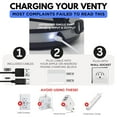 thumbnail image 2 of VENTY Portable Fan - Wireless Battery Operated Fan - 4 Speeds - LED Lighting - Carry Case & Remote Control - Cruise Travel - Outdoor Travel RV Power Bank, 2 of 9