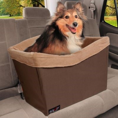 Solvit Tagalong On-Seat Dog Booster Car Seat, Jumbo