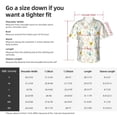 thumbnail image 4 of Picia Chicken Gentle Cotton Regular Fit Short Sleeve Casual Hawaiian Shirt for Men-X-Large, 4 of 9