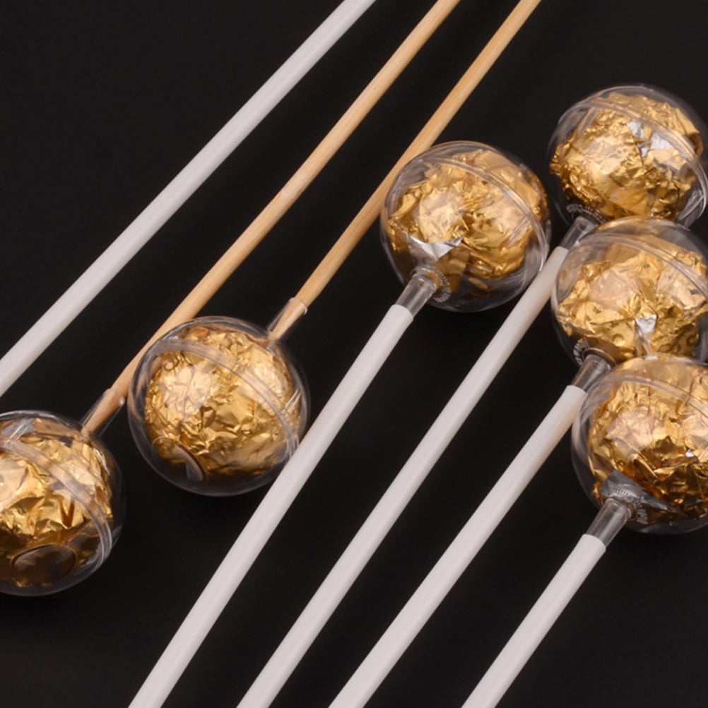 COSMOBETTY 1 Set Candy Holders For Bouquet Wood Material Assorted Color Simple Design Chocolate Decoration