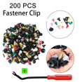 thumbnail image 2 of Soumake 200Pcs Auto Car Bumper Fender Trim Door Panel Fastener Clip Rivet Removal Tool, 2 of 8