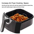 thumbnail image 3 of Estante para freidora de aire de 9,37 pulgadas Compatible con Gourmia GAF858, accesorios de acero inoxidable para freidora de aire de 8 a 12QT, 3 of 5