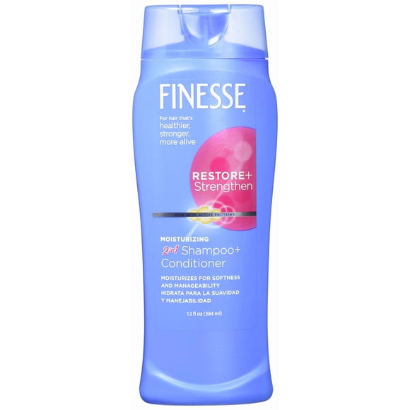 Finesse 2 en 1 Champú y Acondicionador Hidratante 13 oz