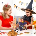 thumbnail image 4 of 18 Pack Halloween Tote Gift Bags for Kids, Reusable Goody Candy Bag, Halloween Trick or Treat Bags for Halloween Party Favor Supplies, 4 of 7