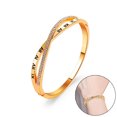 thumbnail image 3 of Women Bracelet Fashion Rhinestone Creative Alloy Wrist Bangle Jewelry Bracelet, 3 of 10
