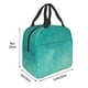 thumbnail image 3 of Disketp Teal Turquoise1 Bolsa Térmica para Almuerzo para Hombre y Mujer, Ideal para Trabajo, Senderismo y Picnic, 3 of 8