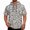 Light Gray, variant on HAJWOH Men Leopard Printed Hooded Tank Top Muscle Short Sleeve Fishing Quick Dry Hoodies Summer Beach Soft Gym Shirts