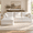White (3+1), variant on Xiweot 96.5" L-Shaped Sectional Sofa with Chaise, 4-Seat Modular Deep Seat Corner Couch for Living Room, Tool-Free Assembly, Textured Fabric, Green