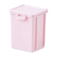 thumbnail image 2 of Rectangular Plastic Storage Box with Lid, Desktop Small Organizer Container for Pens Crafts, Portable Stationery Bin for Mini Desk Supplies, Holiday, Topliu, 2 of 6