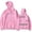 Pink, variant on Josiah Queen Merch Garden In Manhattan Hoodie Winter Fashion Men/Women Casual  Long Sleeve Sweatshirts
