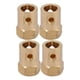 thumbnail image 5 of Acoplamiento extendido de motor, 4 piezas, acoplador hexagonal de eje extendido de latón, conector de motor de latón impulsado por rendimiento, 5 of 8