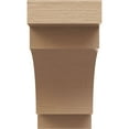thumbnail image 2 of 4"W x 8"D x 8"H Classic Mediterranean Rough Cedar Woodgrain TimberThane Corbel, Primed Tan, 2 of 6