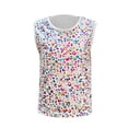 thumbnail image 5 of Bysome Little Girls Tee Size 7-8 T Sleeveless Crew Neck Tops Fashion Stretch Sequins Multicolour Shirts, 5 of 6