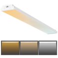 thumbnail image 1 of 4FT LED Wraparound Flush Mount Shop Light 50W 5500LM Adjustable 3000K 4000K 5000K for Kitchen Garage Office Laundry FCC, 1 of 7