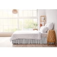 thumbnail image 4 of CGK Unlimited Falda para Cama King Size con Pliegues &ndash; Calidad de Hotel - para Cama King con 381 Cm de Ca&iacute;da Falda para Cama King Size - Encaja Bajo el Colch&oacute;n para un, 4 of 6