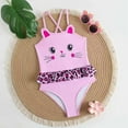 thumbnail image 2 of JUMEYU Swimsuits for Little Girls One Piece Newborn Baby Girl Swimsuit Toddler Ruffle Swimsuit Bikini Tankini Infant Swimwear One Piece Bathing Suits for Girls 3T 4T (Pink,3-4 Years), 2 of 9