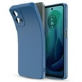 thumbnail image 2 of Elegant Choise Case for Moto G 5G 2024 6.5inch Liquid Silicone Protective Cover, Blue, 2 of 16