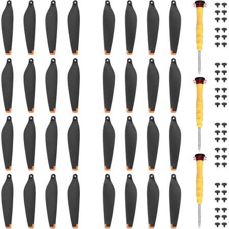 32 Pcs Propellers for DJI Mini 4 Pro & Mini 3 Pro, Replacement Low-Noise and Quick-Release Blades Props Wings Compatible with DJI Mini 4 Pro & Mini 3 Pro Drone Accessories - NOT for Mini 3