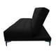 thumbnail image 4 of Sofa Cama Reclinable El Bazar Store Verso Negro, Futon Abotonado Matrimonial 3 posiciones, Sala, 4 of 8