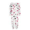 thumbnail image 4 of Women's Star Pajama Sets 2 Piece Loungewear Long Sleeve Top and Bottom Cozy Pjs with Pockets Soft Sleepwear, 4 of 6