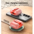 thumbnail image 6 of SURITCH Case for Samsung Galaxy Buds 3 Pro (2024) / Buds 3 (2024) / Buds 3 FE (2025) , Magnetic Cases with Cleaner Kit and Hanging Lanyard, Stylish Shockproof Cases Rugged Protective Cover, Orange, 6 of 8