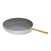 Beautiful 18-Piece Cookware Set, Pots & Pans with Strainer Lids & Kitchen Utensils, EverGood Ceramic Nonstick Coating, Hydrangea by Drew Barrymore