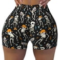 thumbnail image 2 of Kdxio Shorts de Danse Squelette pour Femmes Contrôle du Ventre Exercice Élevé Collants Rehausse-Fesses Short pour Femmes-TTG, 2 of 8