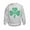 Ash Gray, variant on CafePress - Shamrock Of Shamrocks Kids Sweatshirt - Kids Sweatshirt, Youth Crew Neck Sweatshirt