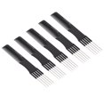 thumbnail image 1 of Carbon Lift Teasing Combs, 10pcs Ergonomic Salon Teasing Combs Professional with Metal Prong for Home, 1 of 8