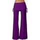 thumbnail image 1 of WILLBEST Pantalones Casuales para Mujer, Pantalones Deportivos de Pierna Ancha de Color Liso para Mujer con Cinturón, Ropa de Baile de Tiro Medio para Mayor Comodidad y Estilo. Extra Grande, 1 of 3