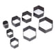 thumbnail image 1 of Molde de perforación de cuero ANGGREK 8 piezas forma hexagonal, 1 of 8