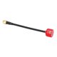 thumbnail image 3 of Antena 2.5Dbi, Conector SMA De Aguja Interna Fácil De Doblar, Antena RHCP De Eficiencia De Radiación Del 98%, Material ABS Para Dron RC FPV Cergrey Rojo, 3 of 8