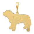 thumbnail image 3 of 14K Yellow Gold Charm Pendant 29 mm 28 Labrador Dog, 3 of 4