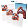 thumbnail image 7 of Vista Jute Acrylic-Primed Stretched Canvas - 3 Pack - 10"x20", 1-1/2" Deep, 3 Pack -All Paints - Triple-Primed Blank Canvases, Extra-Coarse Texture, Linen Replacement, Professional Artist, 7 of 7