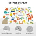 thumbnail image 4 of Daiia Design Name Dish Drying Mat For Kitchen Counter Microfiber Absorbent Leaves Dish Draining Mat Reusable Washable Large 18"X24", 4 of 9